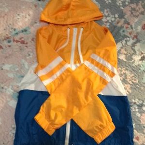 Zine Zip Up Windbreaker